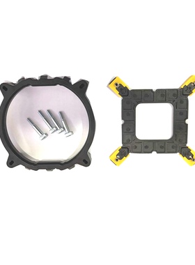 适用新款十二代CPU1200 17XX 170012代i5 i7 i9风扇底座底板支架