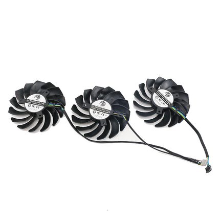 适用MSI微星RTX 3090 3080 3070 3060 6800xt 6900xt超龙显卡风扇