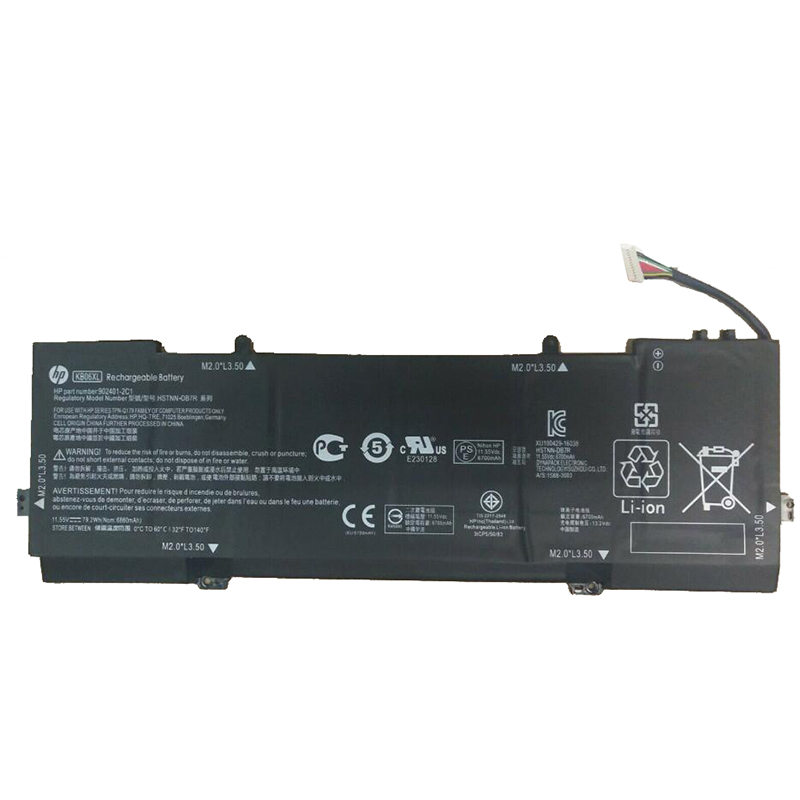 适用惠普KB06XL TPN-Q179 HSTNN-DB7R 902401-2C1 902499-855电池