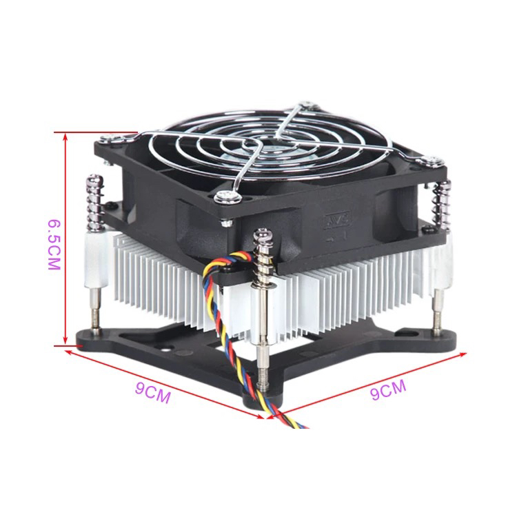 适用原装Intel Core i7 970 I7-970 CPU 1366针6六核12线程散热器