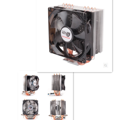 适用Intel/英特尔 i5-6500 四核CPU LGA1151 3.2GHz 纯铜管 风扇