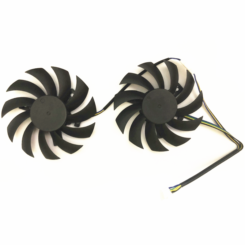 适用ASUS华硕 GTX950 960 1060 660 750Ti 760 770 RX560显卡风扇