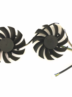适用华硕GTX650TI 660Ti R9 270 R7 260 GTX750 760 770显卡风扇