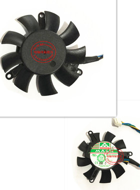 适用 丽台Quadro P400 2GB P1000 4GB 显卡 绘图显卡散热风扇