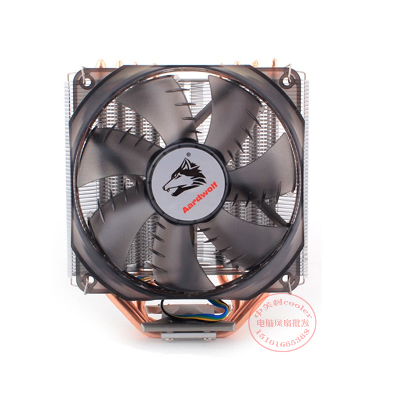 适用超频 Intel/英特尔 i7-4770k CPU 全新正式版 风扇散热器铜管