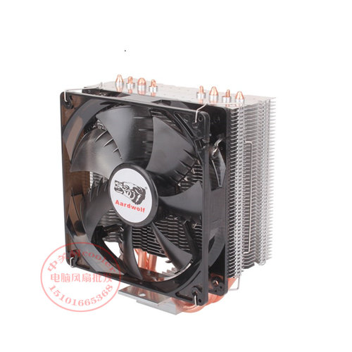 适用配技嘉990X-D3P搭配FX8350大盒装 幽灵风扇热管散热器