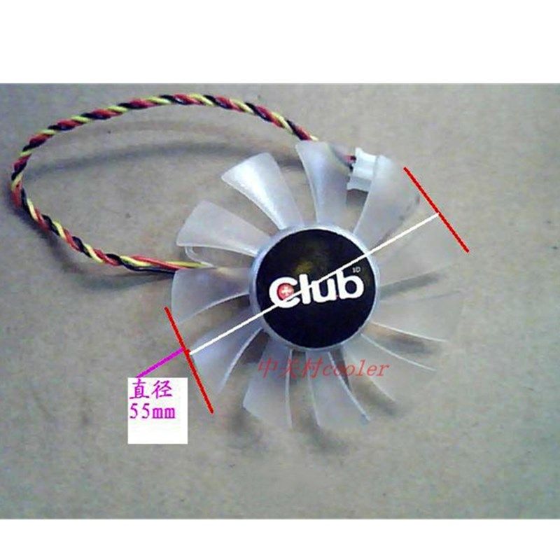 适用全新原装迪兰恒进 镭姬杀手X1600Pro加强版显卡风扇