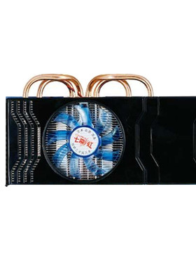 适用精影 9800GT七彩虹逸彩9800GTX 4热管9600GT GTS250 显卡风扇