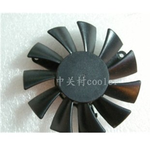 讯景GT240 9500GT GT430 HD5570 7600显卡散热风扇 8500GT 适用