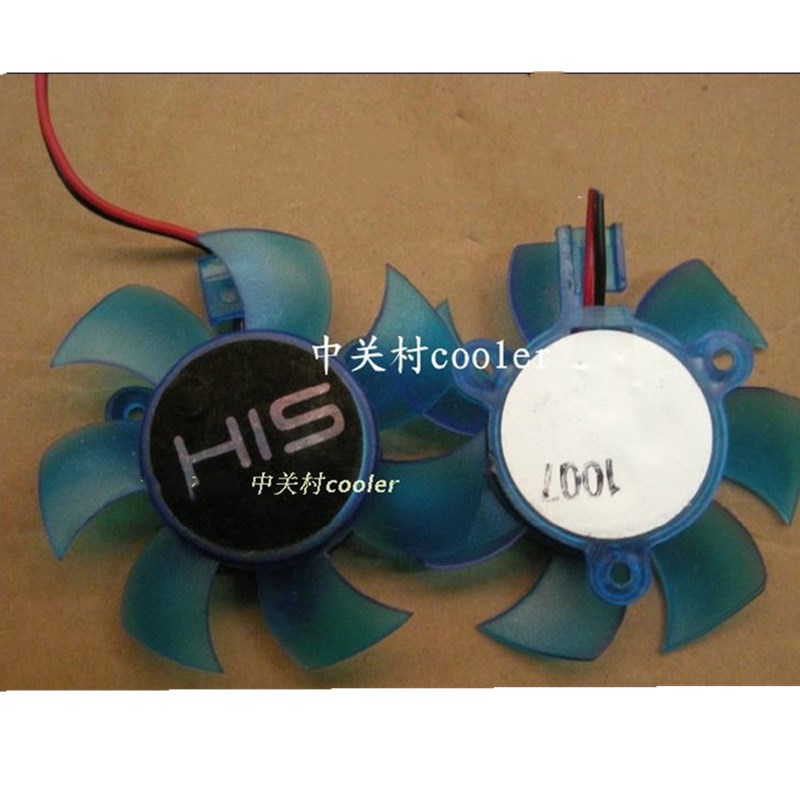 适用HIS HD3650铭瑄GT610 HD4650 Fan Native HDMI5 7850显卡风扇