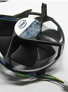 适用配英特尔INTEL 775风扇叶子 4线静音 替换风扇叶 CPU风扇卡丁