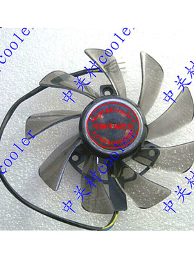 适用原装 EVERLOW MODEL:T129215SU DC12V 0.50AMP 显卡风扇