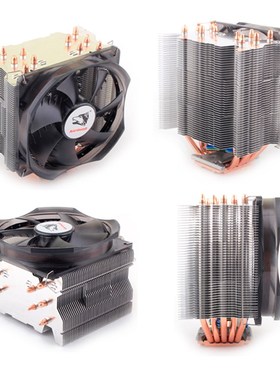 适用AMD FX 8350 AM3+/FX系列 八核CPU4.0G 八核FX8370热管散热器