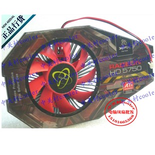 适用GT630原装 讯景HD575X-YHF RADEON HD5750 显卡风扇4.3cm孔距