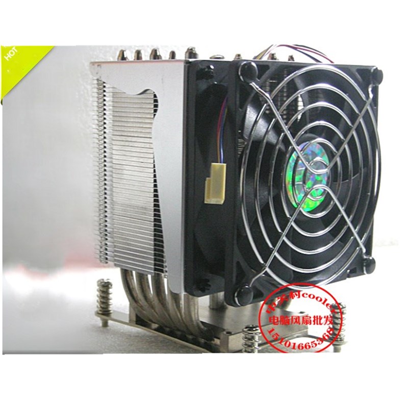 适用技嘉台式hp z820 Z840双路至强E5-2670 C2华硕 Z9PE-D8散热器