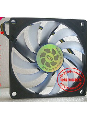 适用T128010DU(AFA95aR)0.35AMP AVC 8010 8cm 8X8X10滚珠PWM风扇