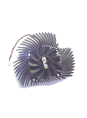 适用CLUB七彩虹技嘉华硕刀卡4.3cm孔距 6600GT 210 8600显卡风扇