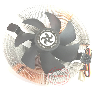 AM3 四核 六核 适用 FX8300 AM2 八核 半铜半铝CPU散热风扇 AMD