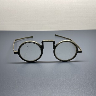 真品老包浆清代民国白铜老花镜老眼镜老物件古玩古董收藏保真保老