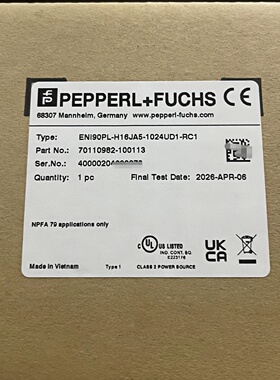 ENI90PL-H16JA5-1024UD1-RC1倍加福旋转编码器 70110982-100113