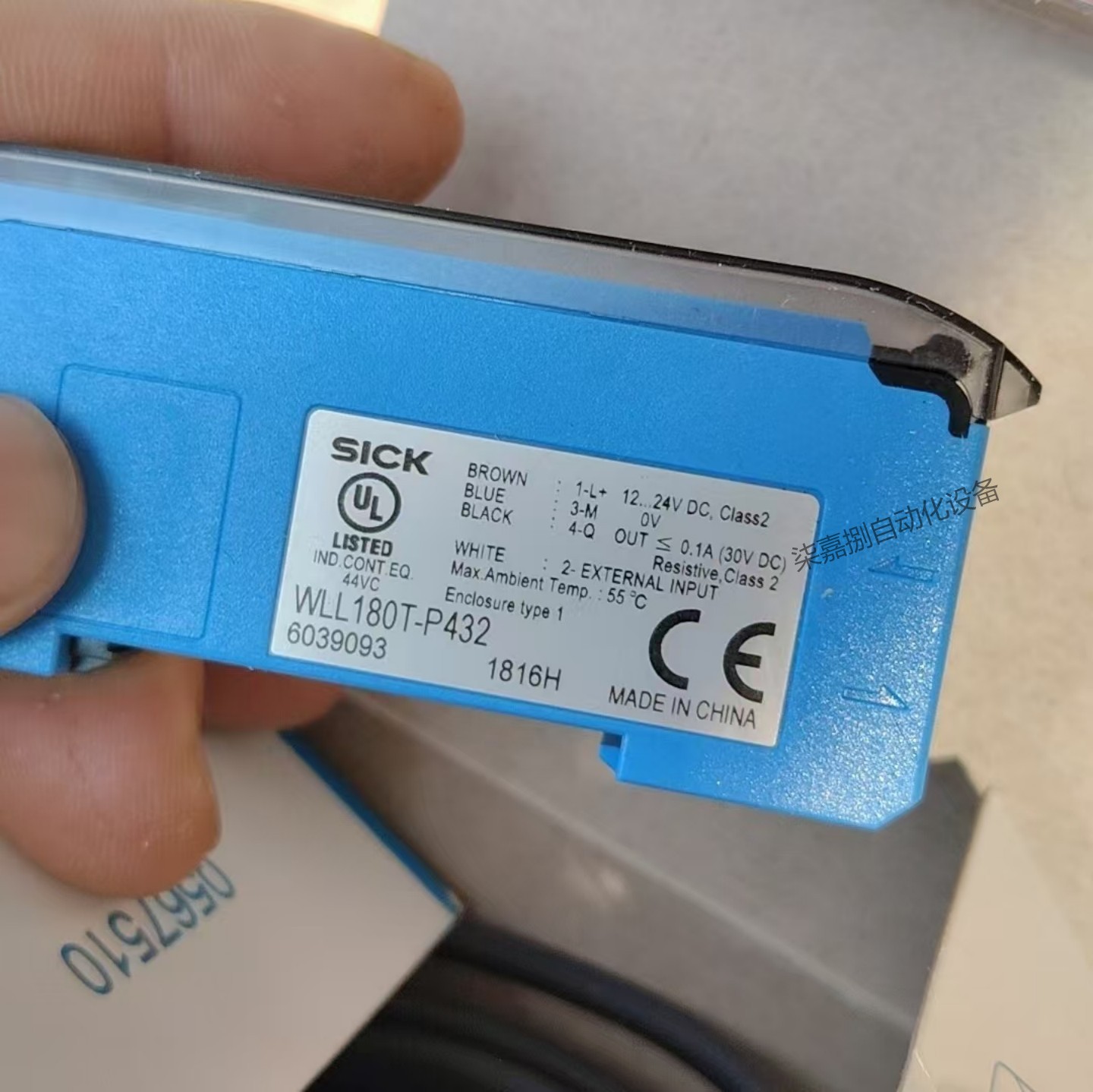 WLL180T-P432西克光纤放大器现货