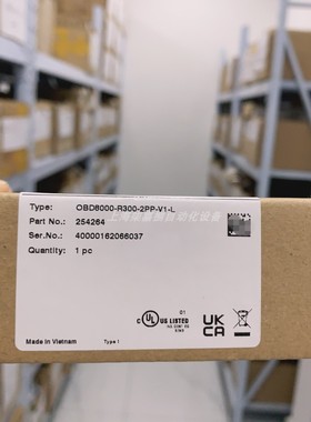 倍加福OBD8000-R300-2PP-V1-L漫反射型光电传感器 货号254264原装