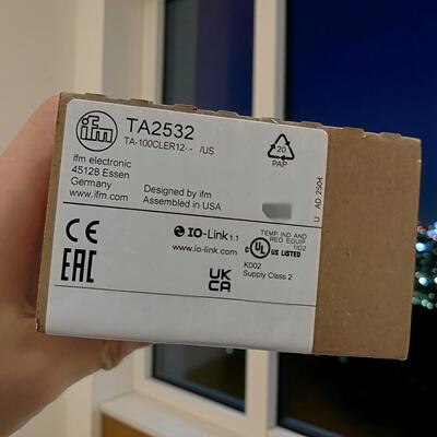 TA2532易福门温度变送器全新现货