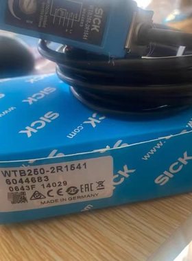 WTB250-2R1541西克Sick漫反射光电传感器订货号：6044683全新原装