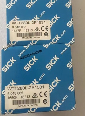 德国WTT280L-2P1531西克Sick激光距离传感器订货号：6048065现货