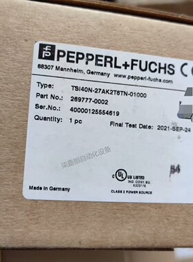 TSI40N-27AK2T6TN-01000倍加福增量型旋转编码器订货号：269777