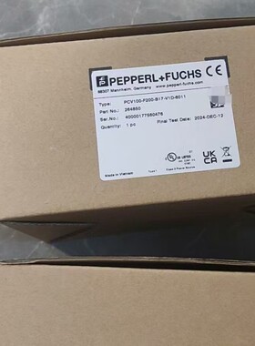 PCV100-F200-B17-V1D-6011倍加福光学读头订货号：264850全新原装