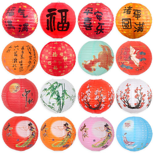 可自由串连-节日装饰国风灯笼