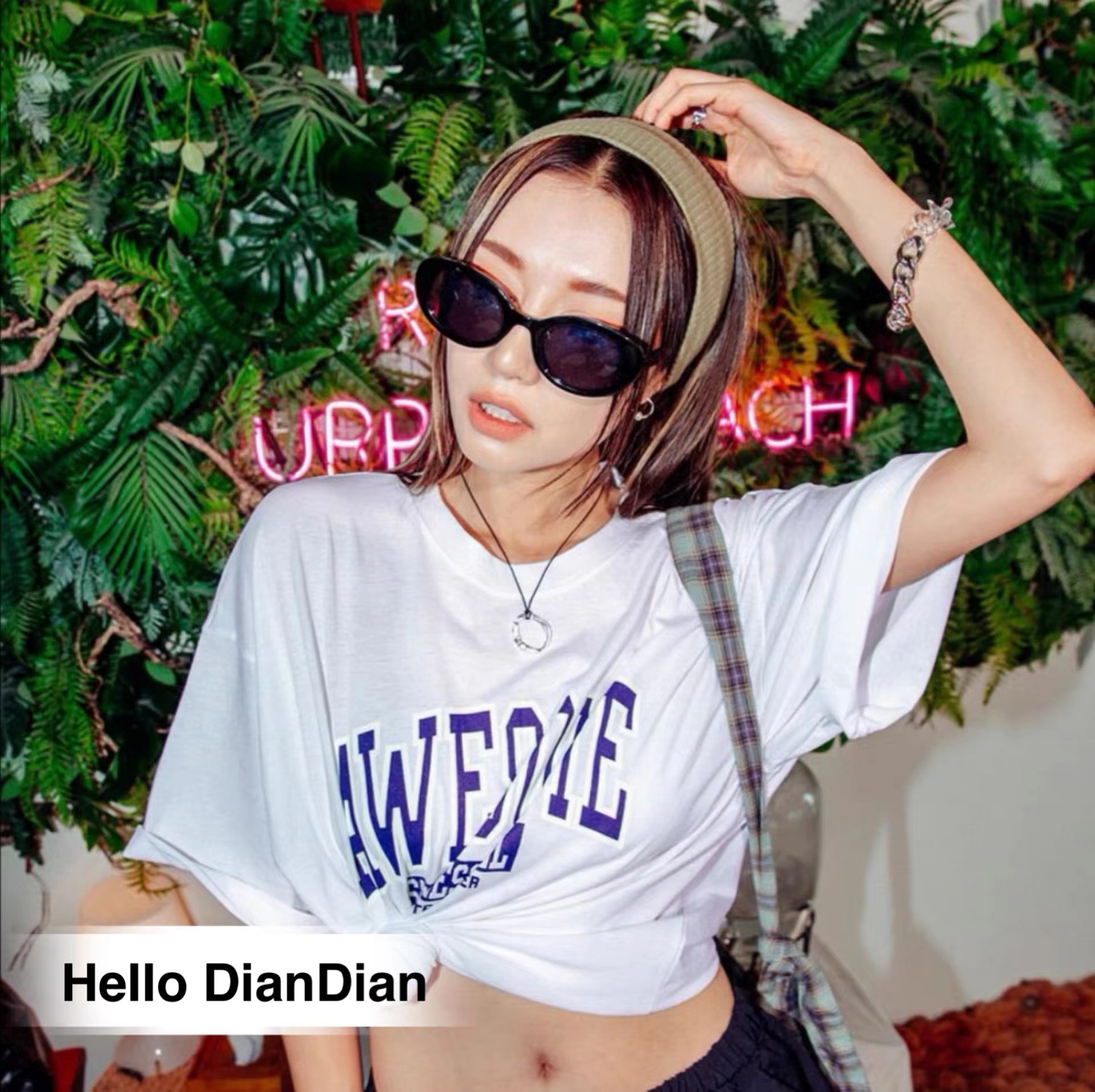 简约布艺螺纹复古ins风网红发带