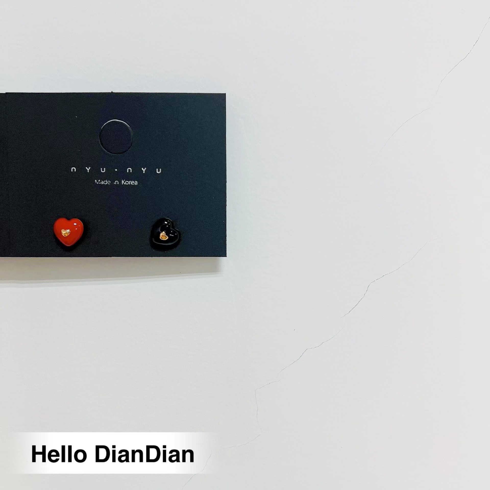 爱心质感撞色百搭复古ins耳环