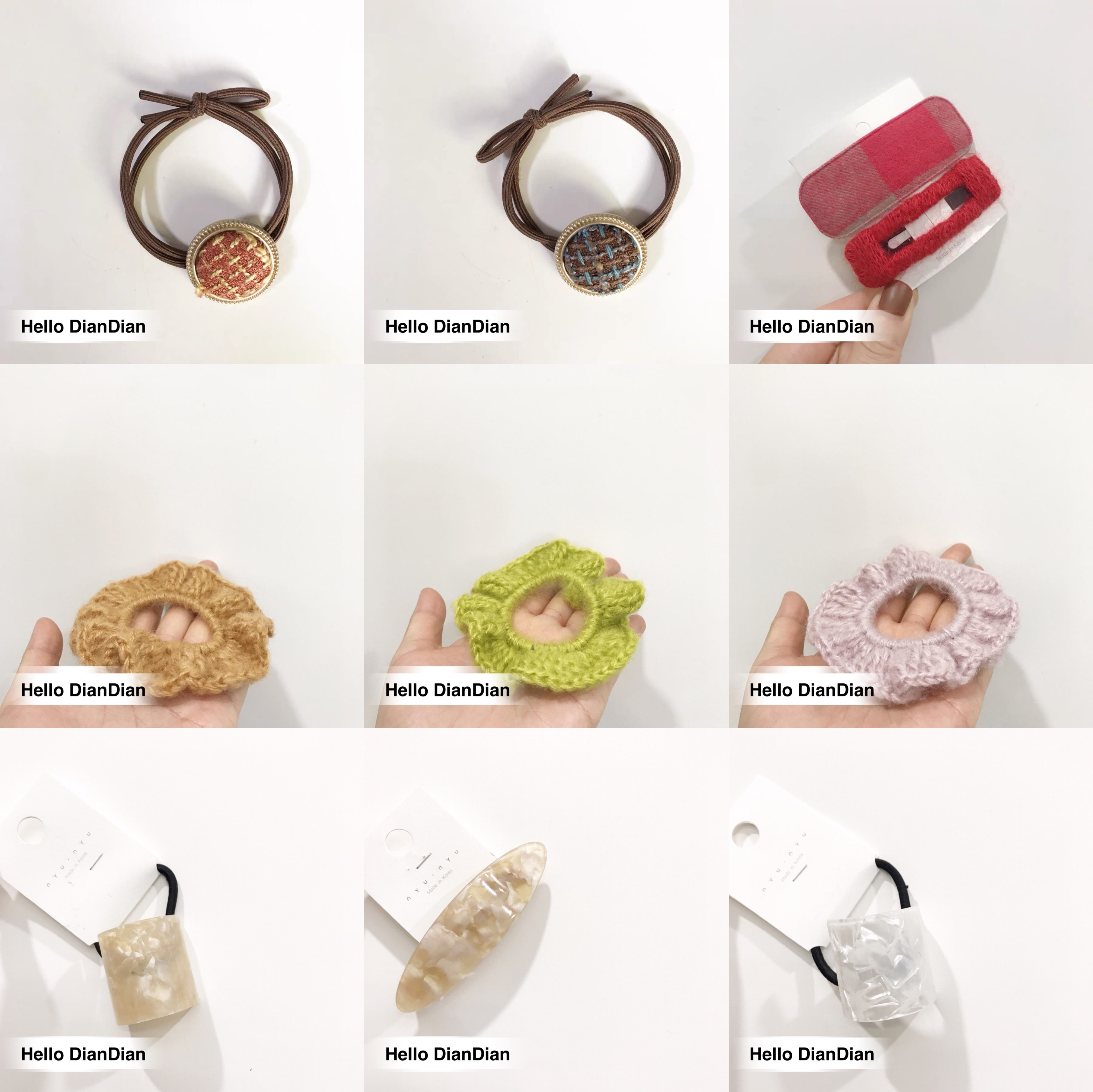 韩国东大门饰品发夹/发绳