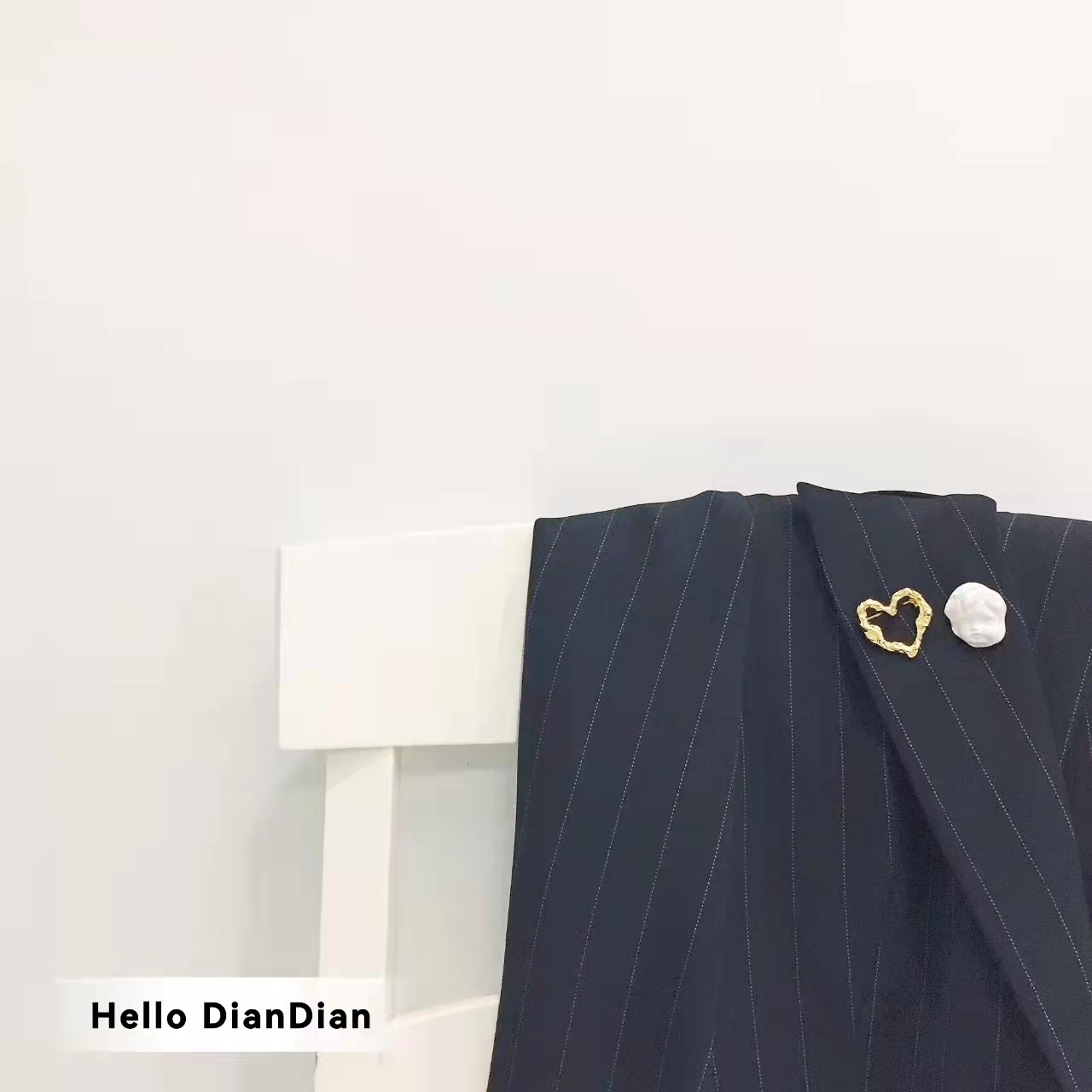 设计师金属小众胸针小众