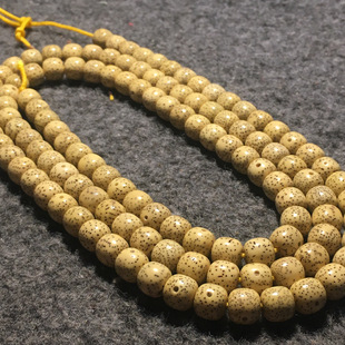 一物一图 高密陈籽菩提子108颗佛珠项链原生态星月菩提桶月朗星稀