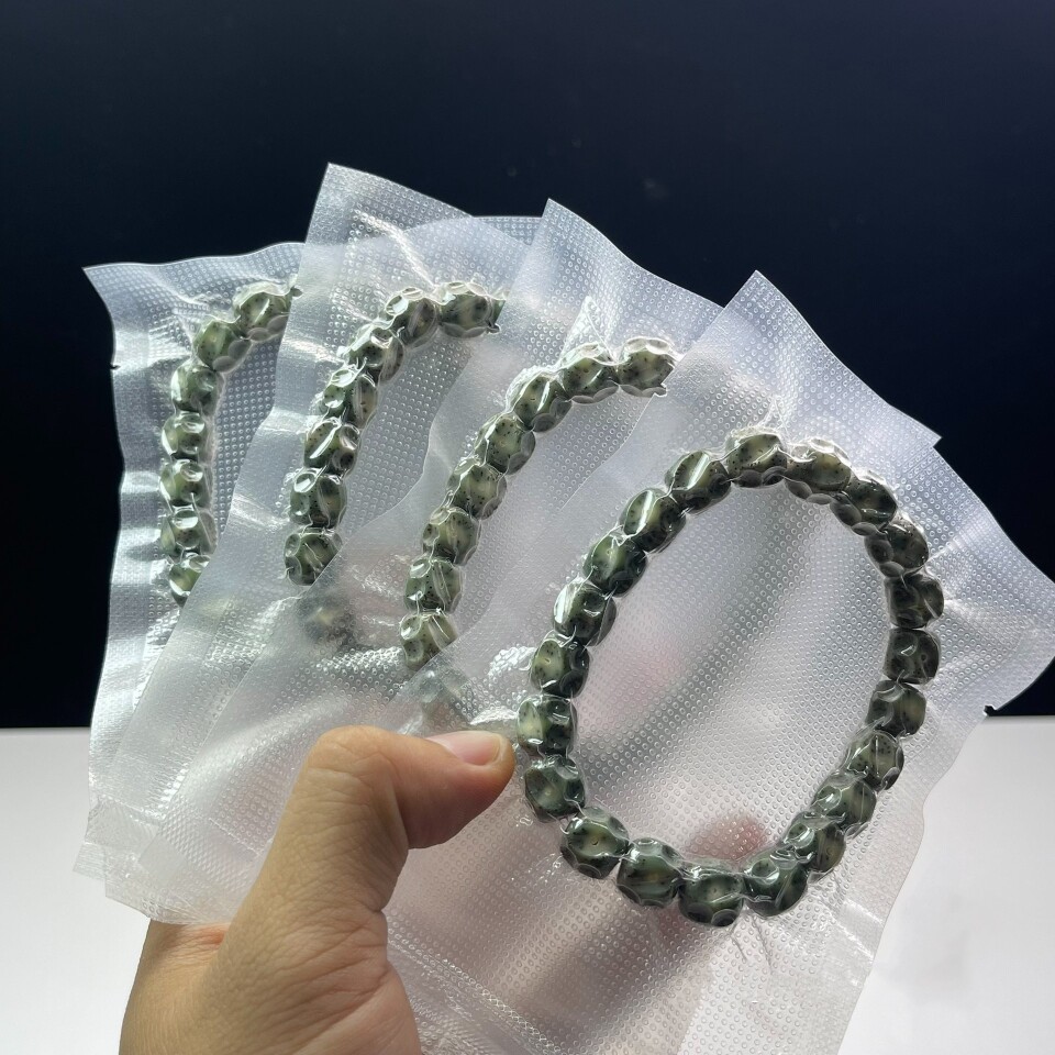 一物一图 海南料星月佛珠阴皮天然手串招财单圈手链生日礼物男女