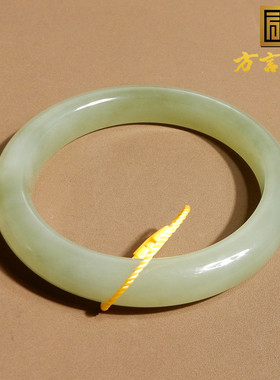 青海老料冰晴水飘翠精美58mm手镯