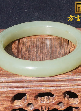 方言和田玉且末细润青黄口料手镯