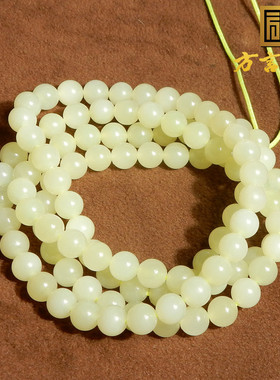 新疆且末老料圆珠6m项链多圈手串