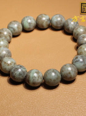 方言和田玉且末桂花糕糖青花手串