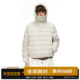 男道美式 90白鸭绒轻量排骨羽绒服男冬季 斜拉链连帽加厚保暖棉服潮