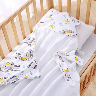 初生婴儿抱被夏季纯棉产房宝宝包单包被空调被婴儿外出抱毯包巾棉