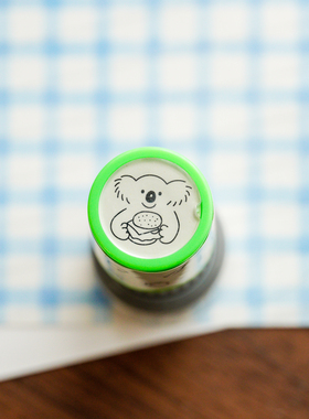 【Lookstamp】 原创可爱手帐素材  树袋熊 手帐光敏印章