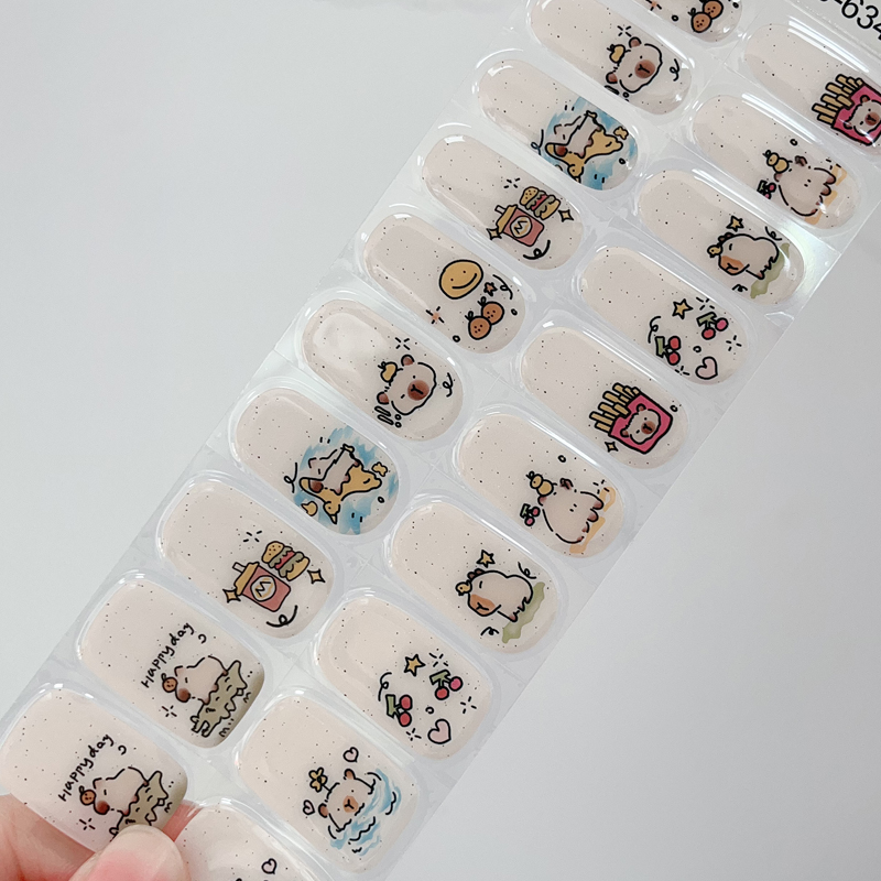 甲贴美盖UV凝胶光疗半固化