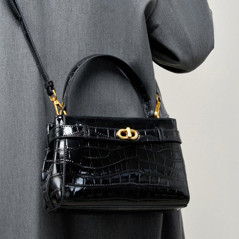 2024新款头层牛皮手提包