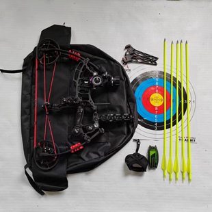 恶棍两用弓钢珠射箭复合现代弓箭渔猎射程远成年人专业努弓高精度