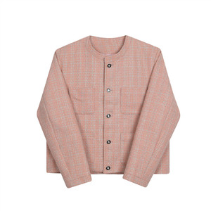 特制编织粗花呢夹克外套复古小香风气质西服上衣A452--6297--P145图片