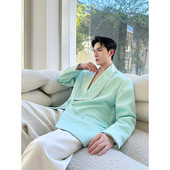 高级感钉珠装 饰休闲西装 外套宫廷贵气西服潮A452 新款 H208 P180